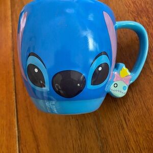 NWT Disney Stitch and Scrump Troublemaker 14 oz mug